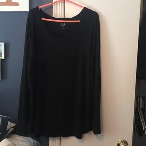 Gap XL black long sleeve shirt